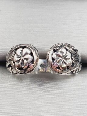 925 Sterling Silver Flower Ring